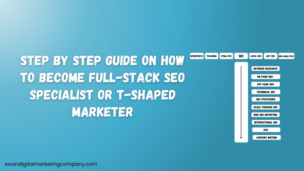 How to Become Full-Stack SEO Specialist or T-Shaped Marketer